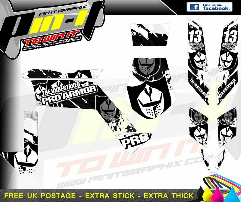 quadzilla xlc300 stinger sticker kit sticker kit