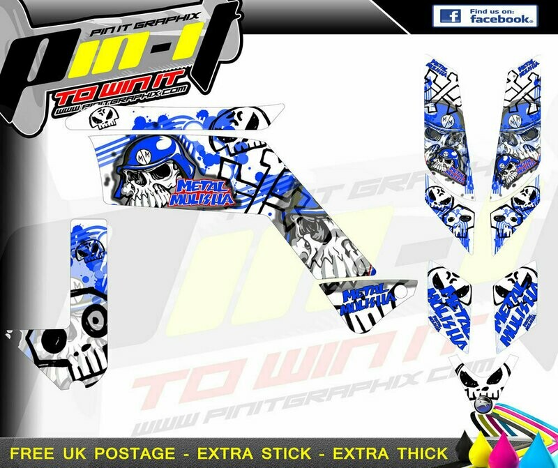 quadzilla xlc300 stinger sticker kit sticker kit
