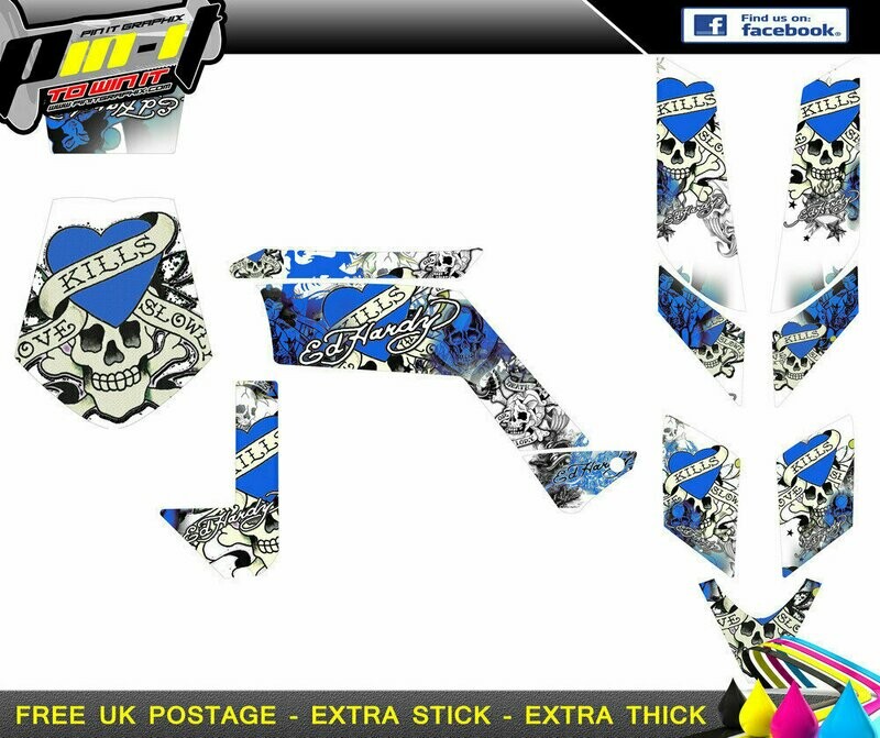 quadzilla xlc300 stinger sticker kit sticker kit