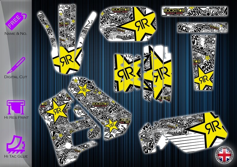 yamaha dtr125 sticker  1991-2003 Graphics kit
