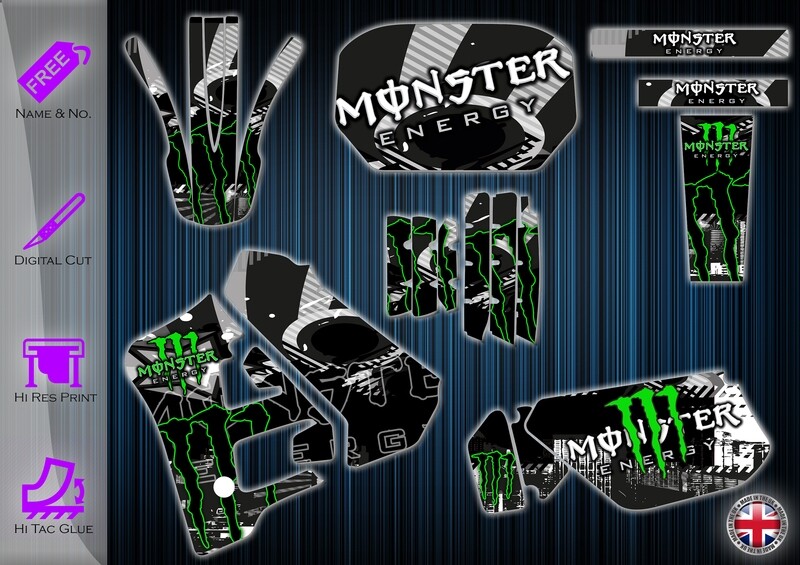 yamaha dtr125 sticker  1991-2003 Graphics kit