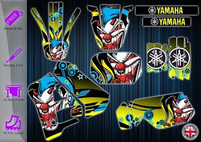 yamaha dtr125 sticker  1991-2003 Graphics kit