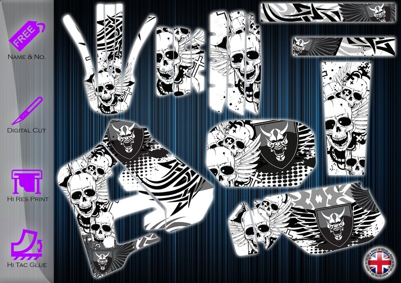 yamaha dtr125 sticker  1991-2003 Graphics kit
