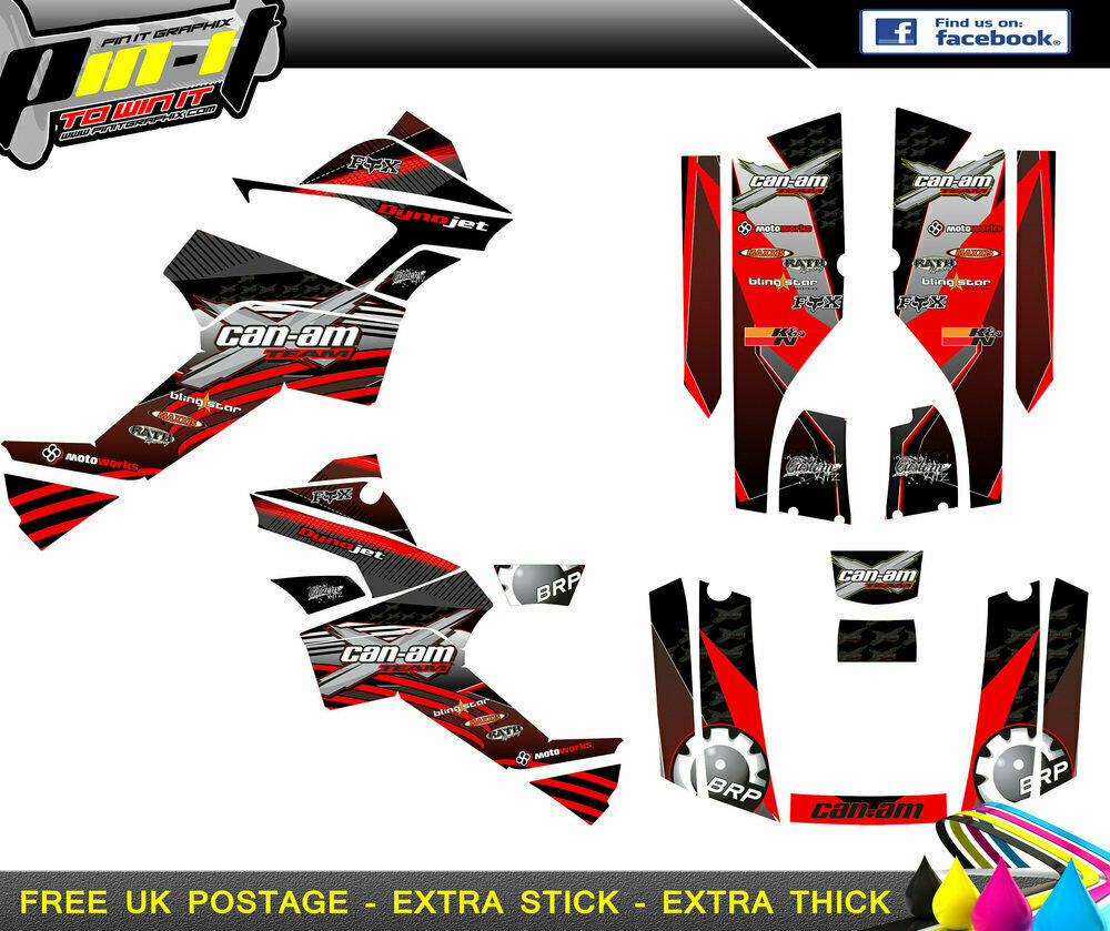 can-am outlander 400 - 800   06-11  sticker kit