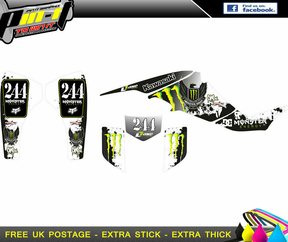 kawasaki kfx sticker kit
