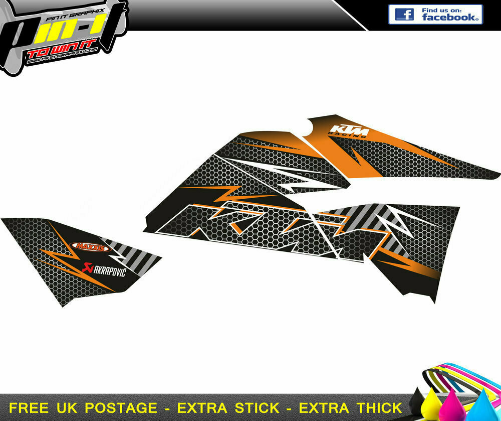 ktm 450 505 525 sticker kit