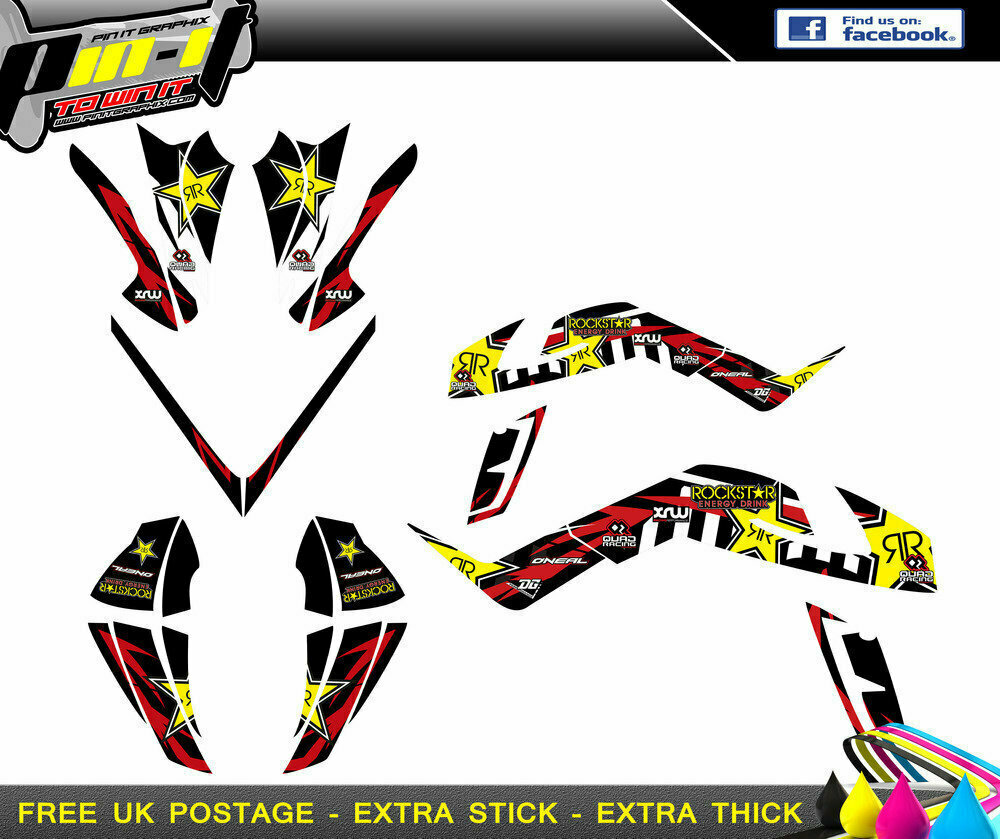 quadzilla 450 rs sticker kit sticker kit