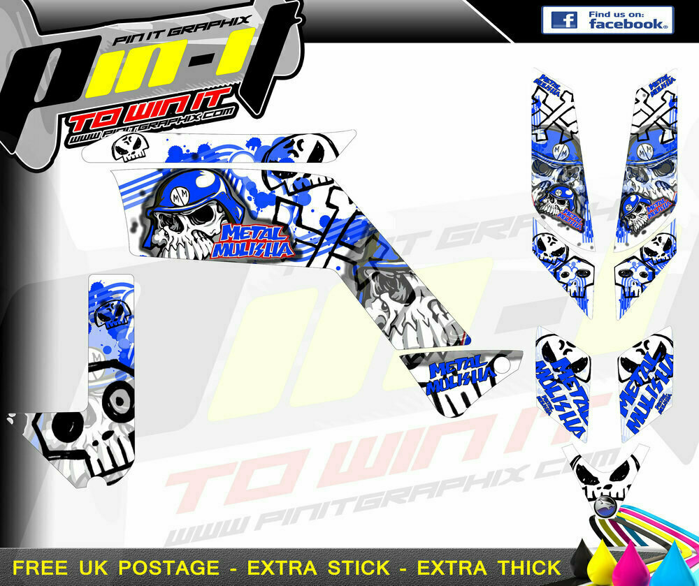 quadzilla xlc300 stinger sticker kit sticker kit