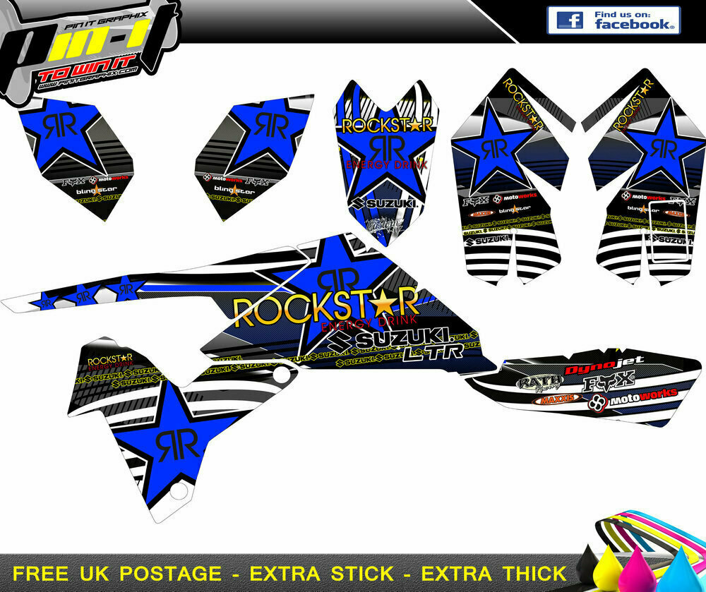 suzuki ltr450 sticker kit