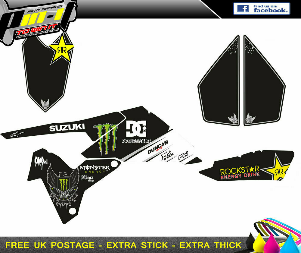 suzuki ltr450 sticker kit