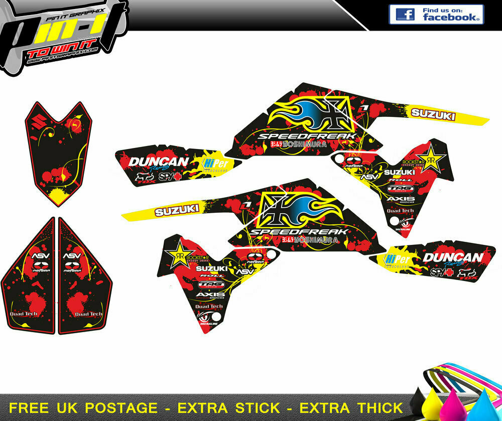 suzuki ltr450 sticker kit