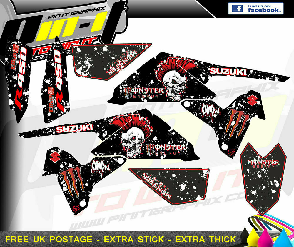 suzuki ltr450 sticker kit