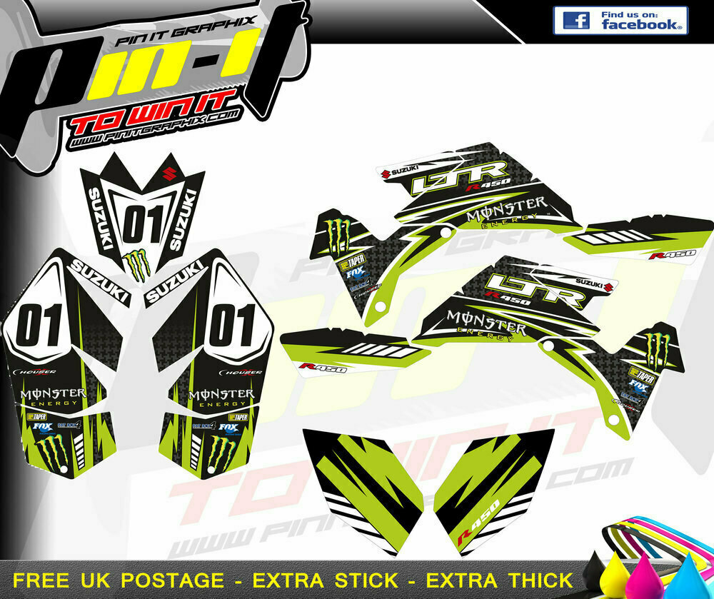 suzuki ltr450 sticker kit