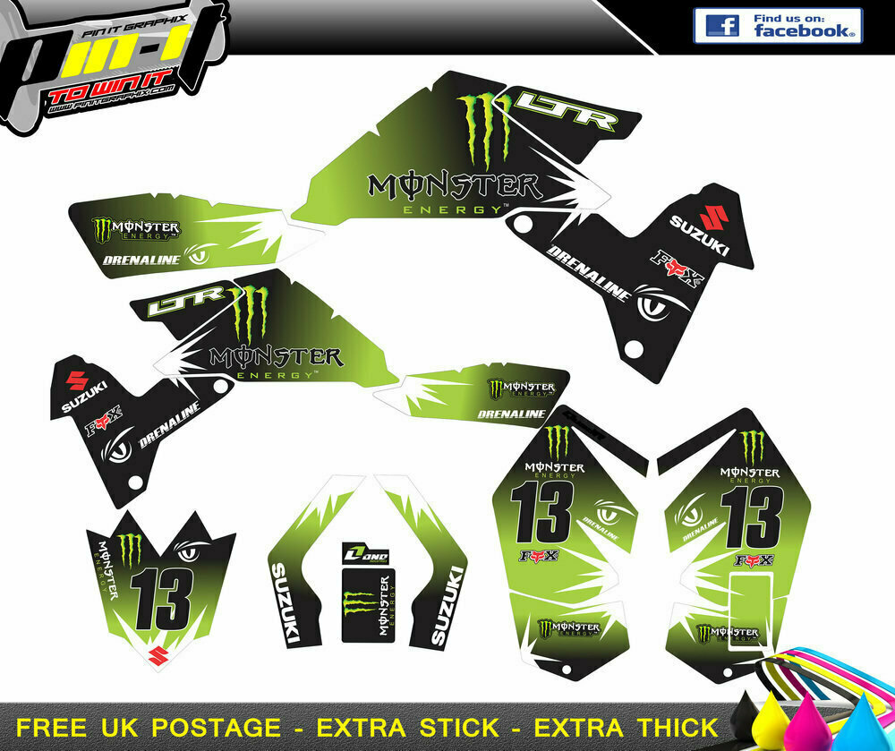 suzuki ltr450 sticker kit