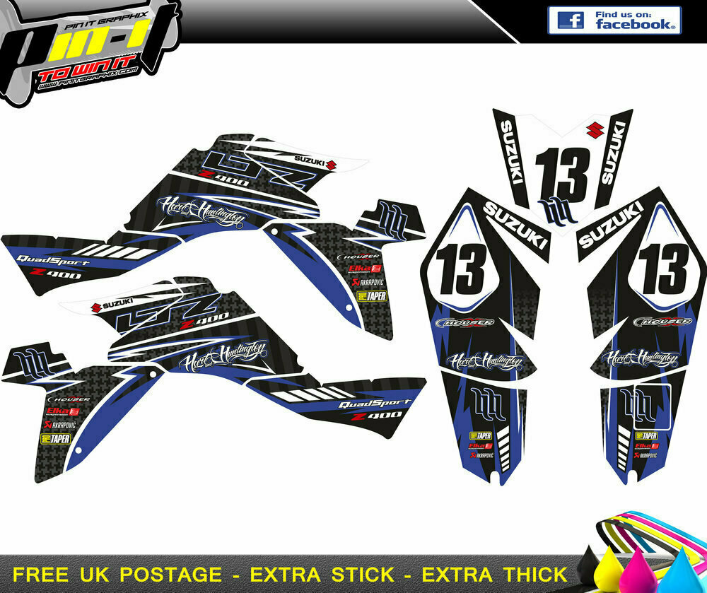 suzuki ltz400 fi sticker kit 2009 -2015