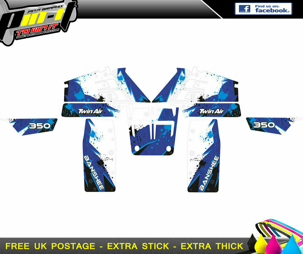 yamaha banshee 350 sticker kit