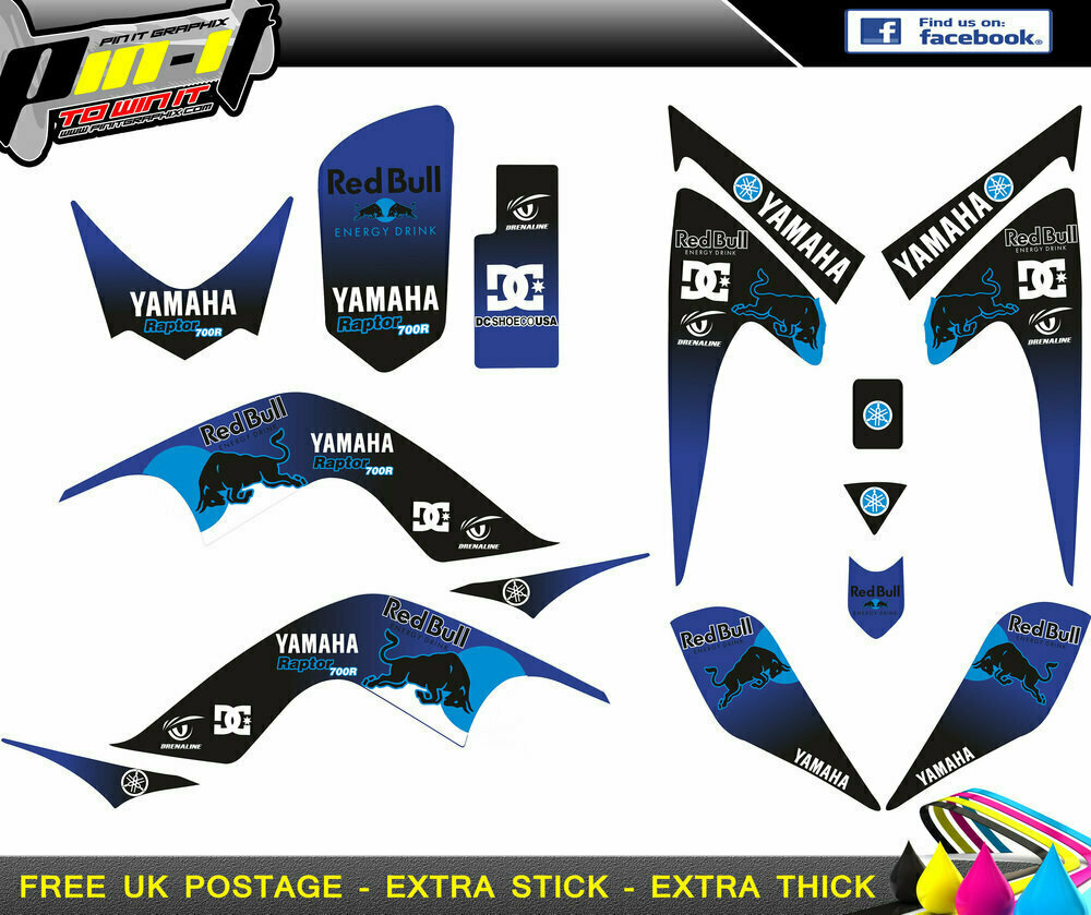 yamaha raptor 700 (yfm700) sticker kit sticker kit