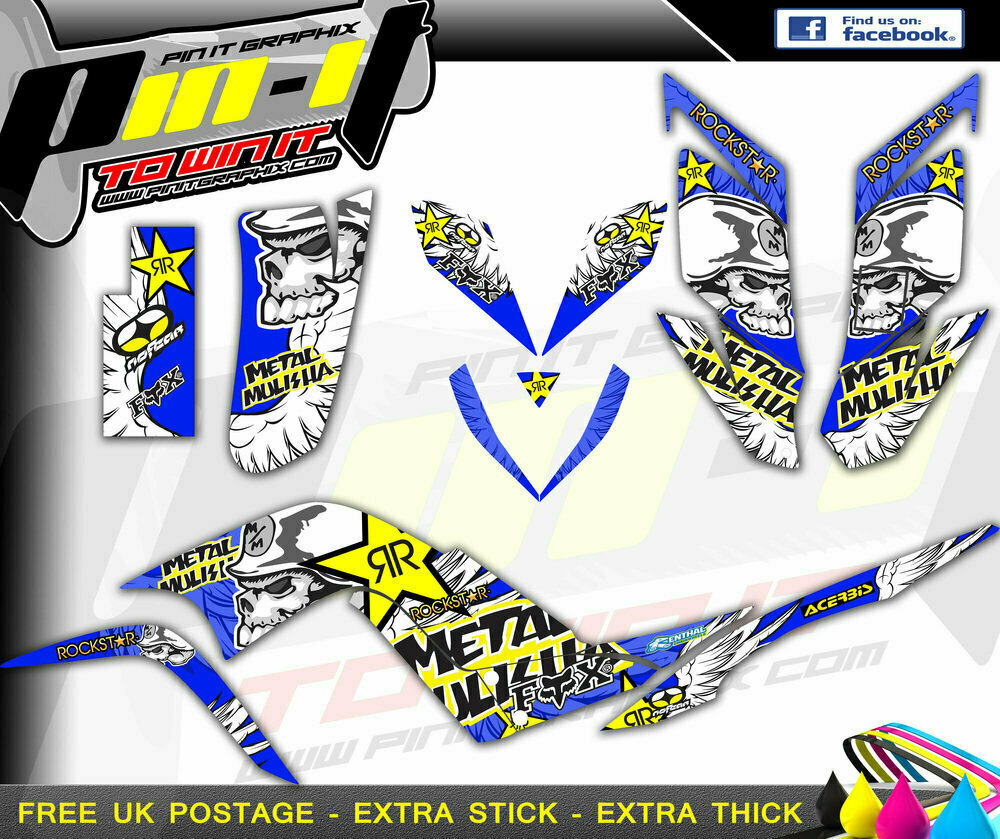 yamaha raptor 700 (yfm700) sticker kit sticker kit
