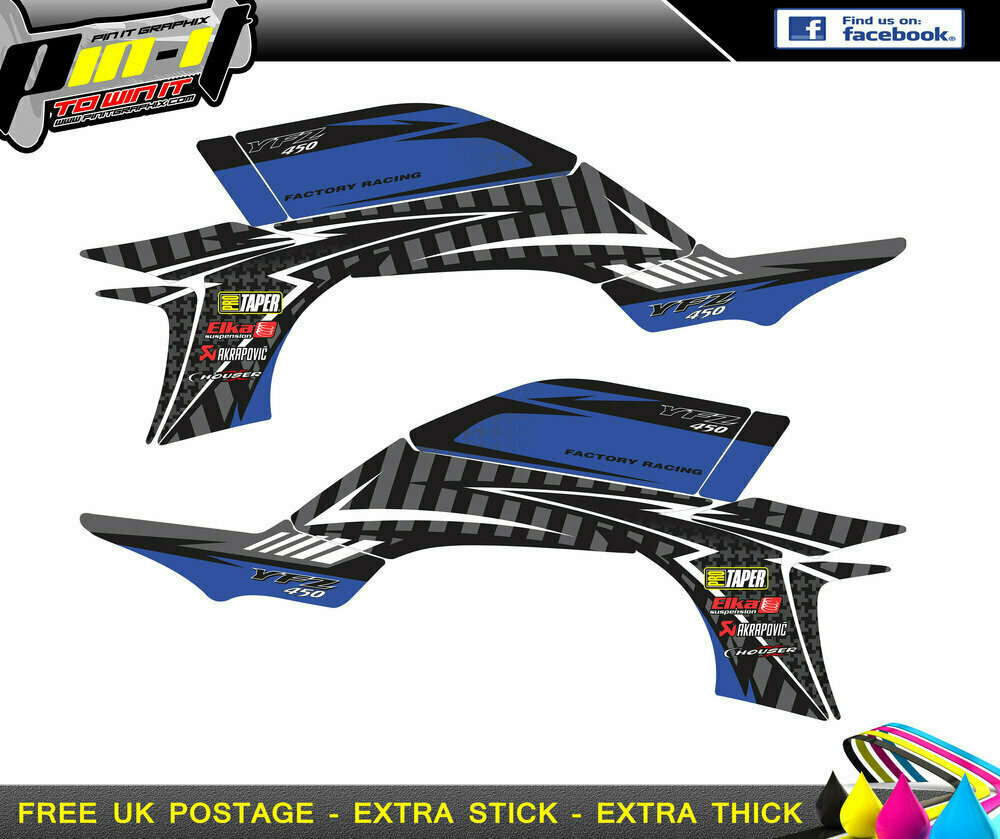 yamaha yfz450 sticker kit 2003-2008 (carb)