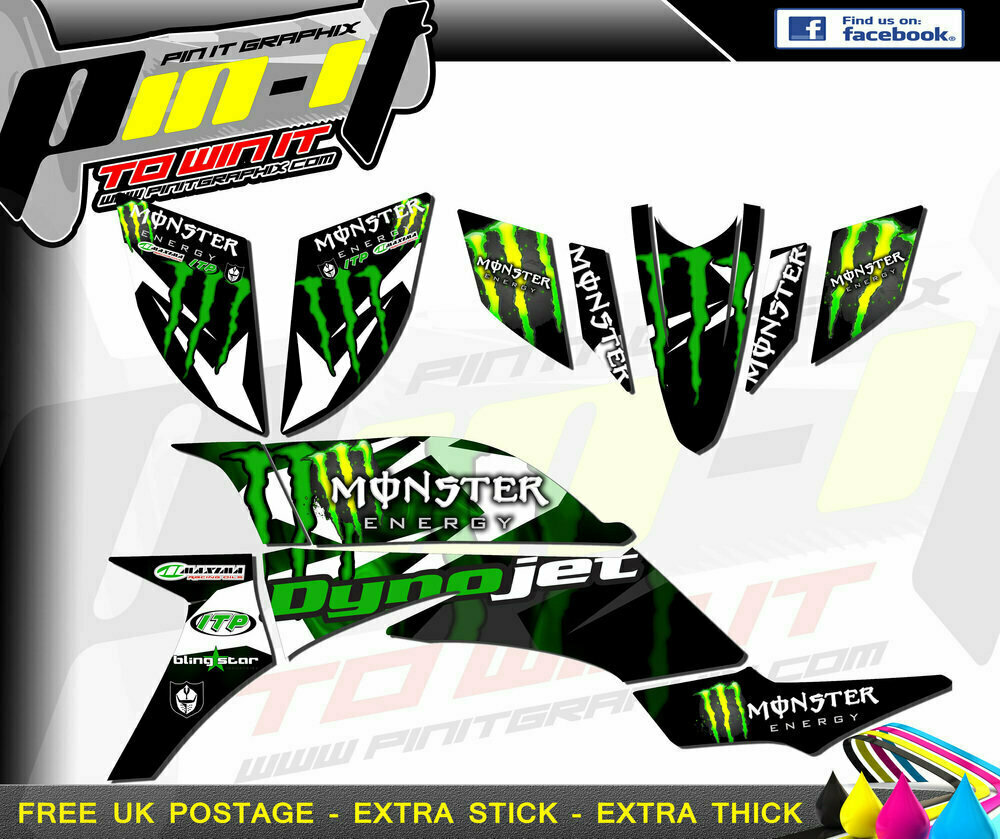 yamaha yfz450 sticker kit 2003-2008 (carb)