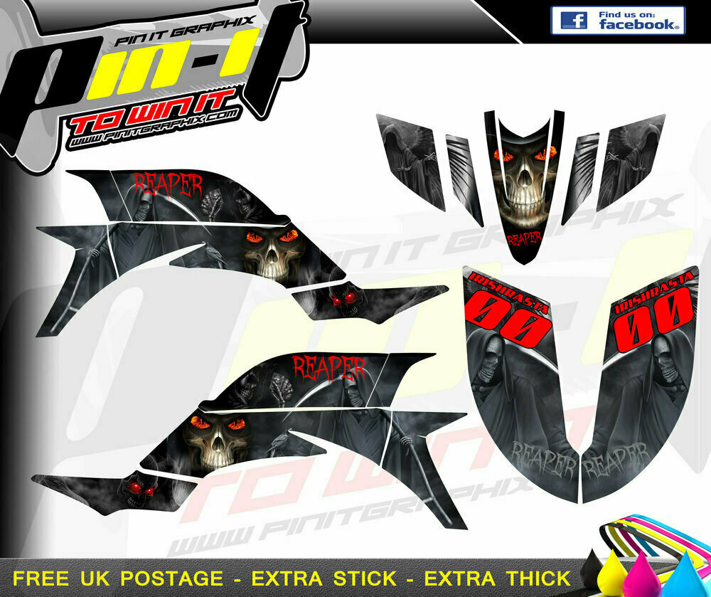 yamaha yfz450 sticker kit 2003-2008 (carb)