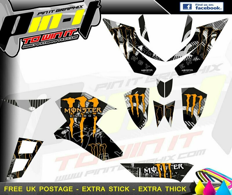 apache rlx 400 / 450 sticker kit sticker kit