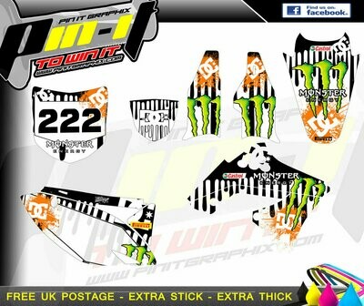 kawasaki kxf 450 09-11 sticker kit