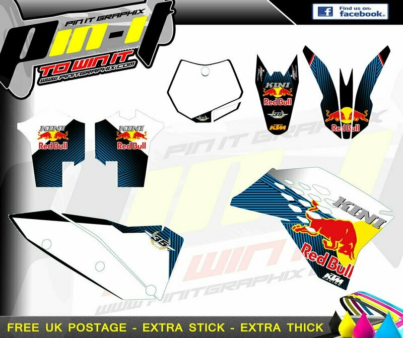ktm sx series 07-10 all 08-10 (11)  sticker kit