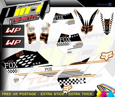 ktm sx series 07-10 all 08-10 (11) sticker kit