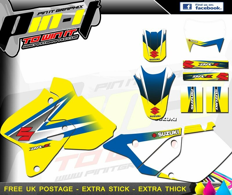 suzuki drz400 sticker kit