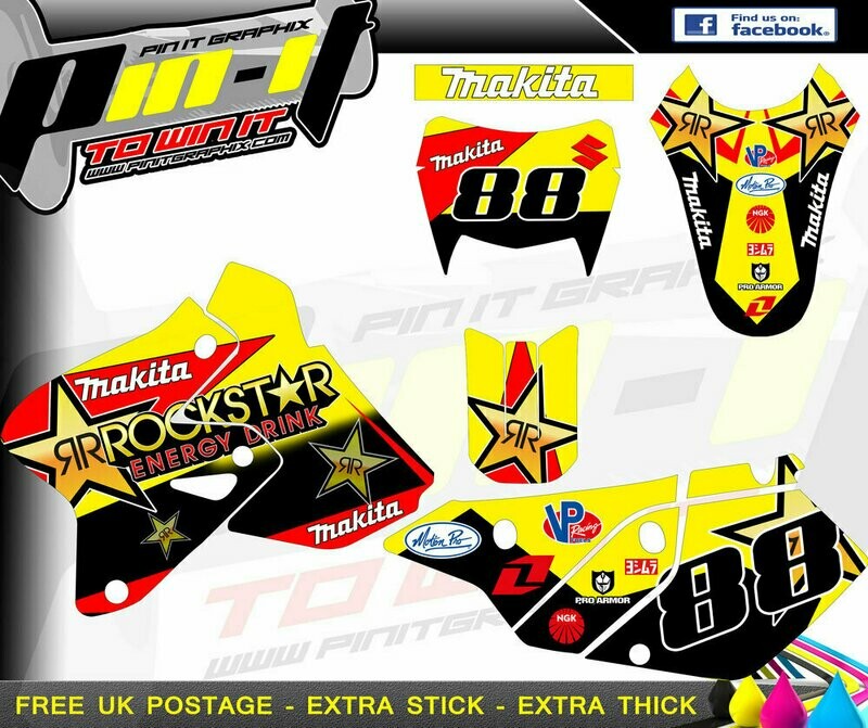 suzuki drz400 sticker kit