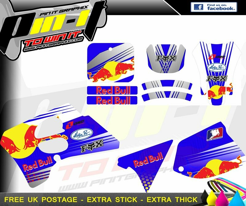 suzuki rm 125 / 250 1995 sticker kit