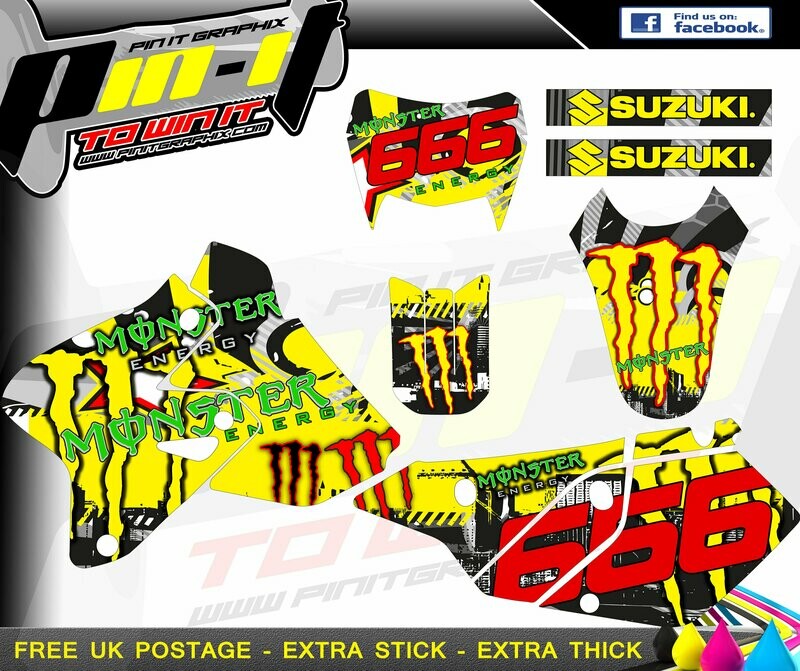 suzuki drz400 sticker kit
