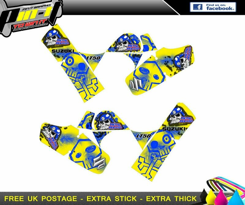 suzuki lt50 sticker kit