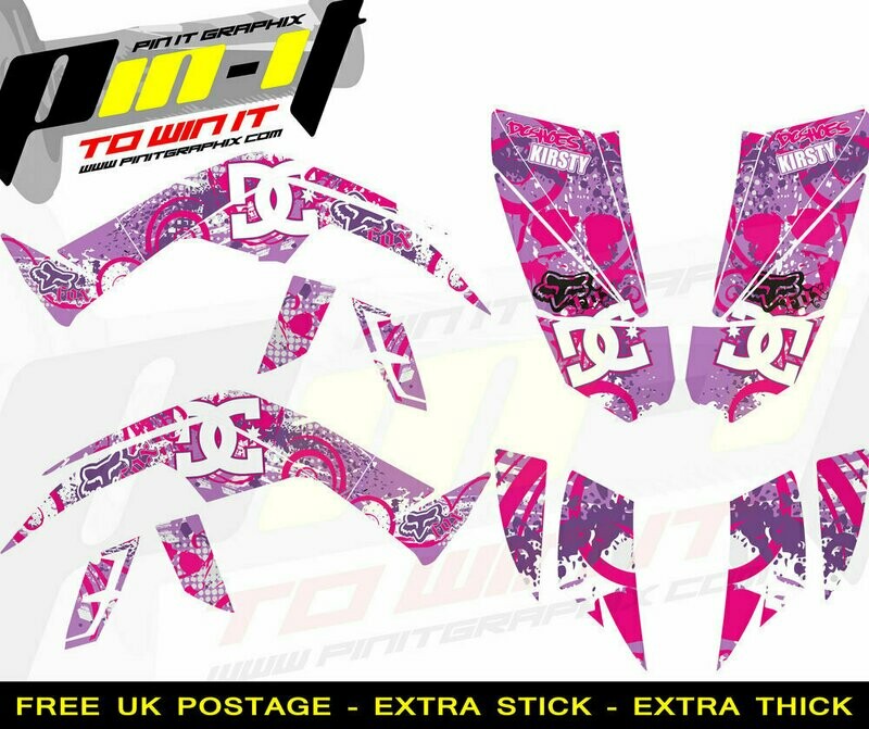 quadzilla 450 sport / dinli 450 sticker kit sticker kit