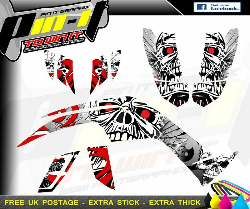 quadzilla 450 sport / dinli 450 sticker kit sticker kit