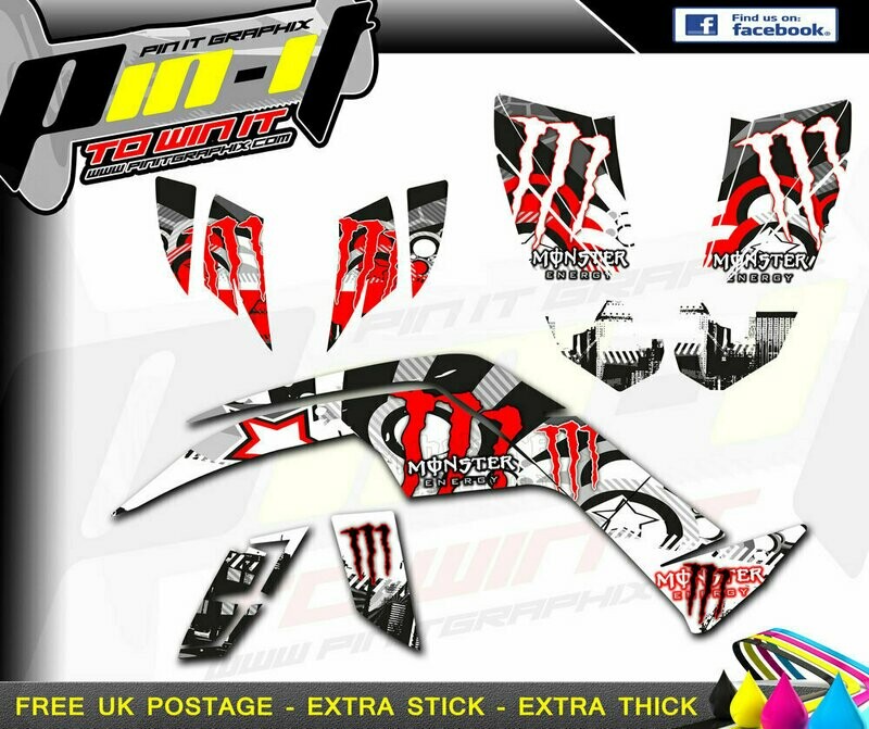 quadzilla 450 sport / dinli 450 sticker kit sticker kit