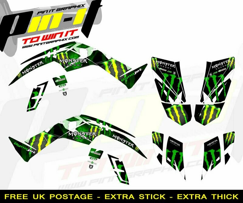 quadzilla 450 sport / dinli 450 sticker kit sticker kit