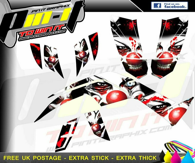 quadzilla 450 sport / dinli 450 sticker kit sticker kit