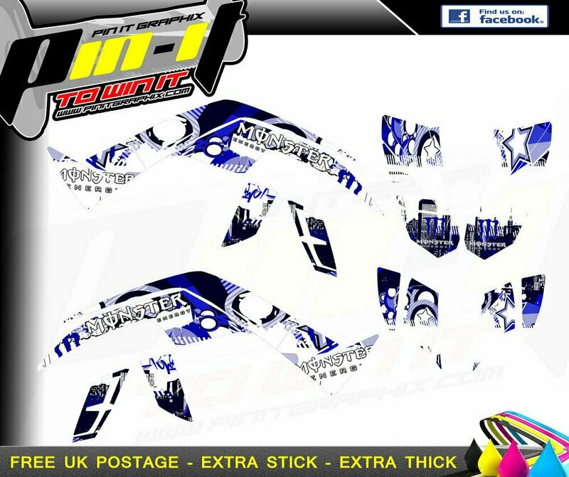 quadzilla 450 sport / dinli 450 sticker kit sticker kit