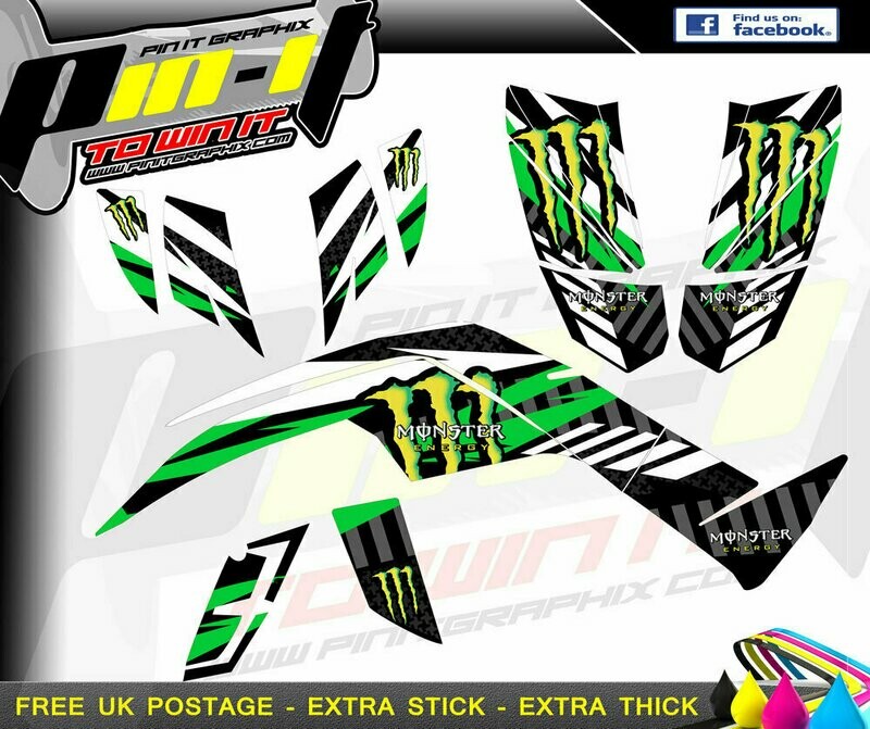 quadzilla 450 sport / dinli 450 sticker kit sticker kit