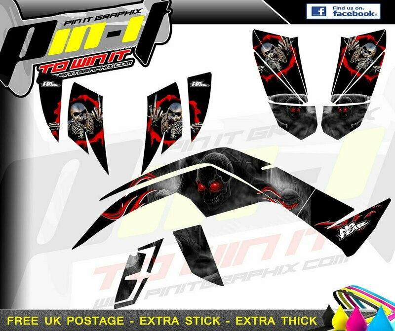 quadzilla 450 sport / dinli 450 sticker kit sticker kit