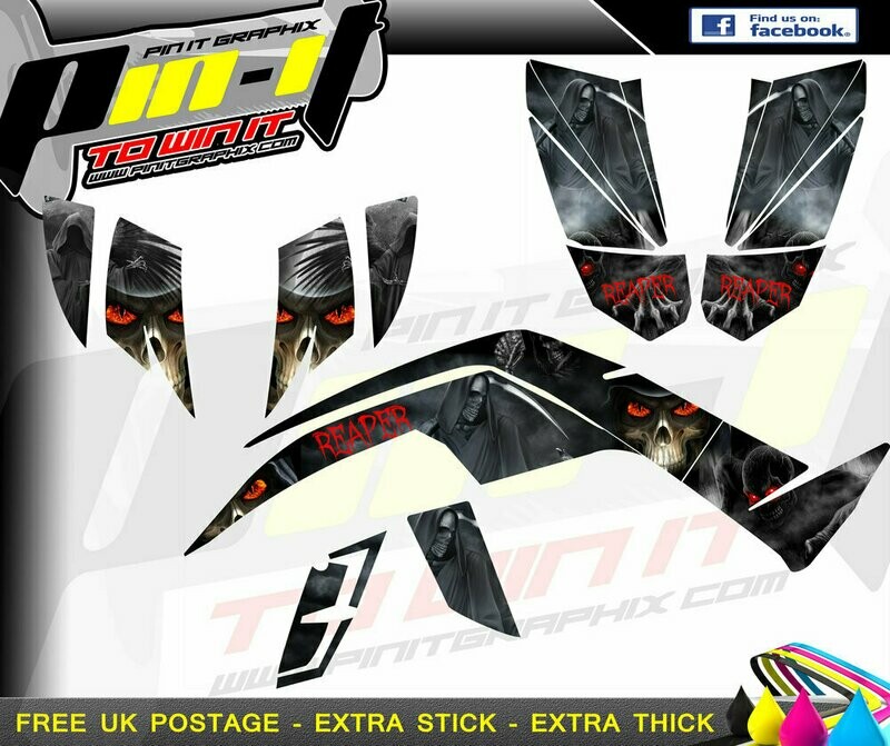 quadzilla 450 sport / dinli 450 sticker kit sticker kit