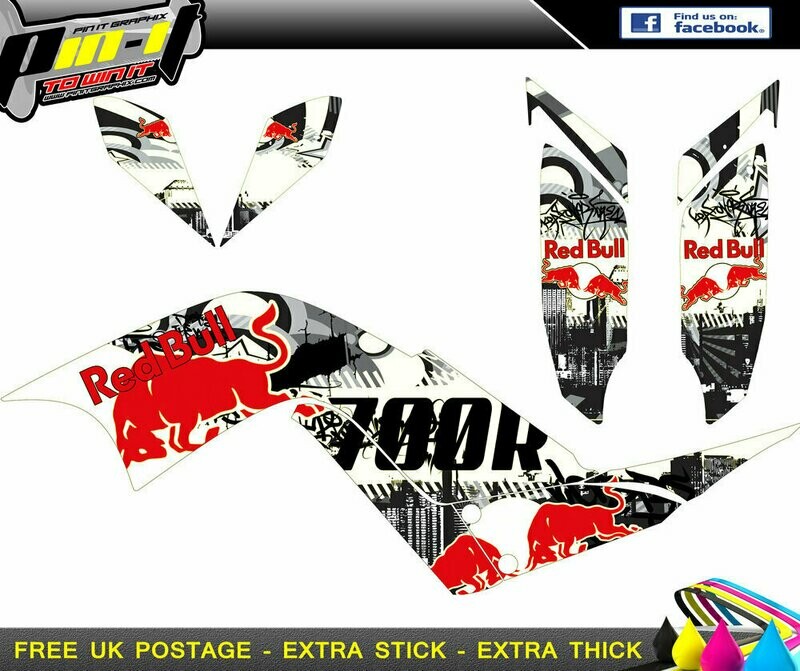 yamaha raptor 700 (yfm700) sticker kit sticker kit