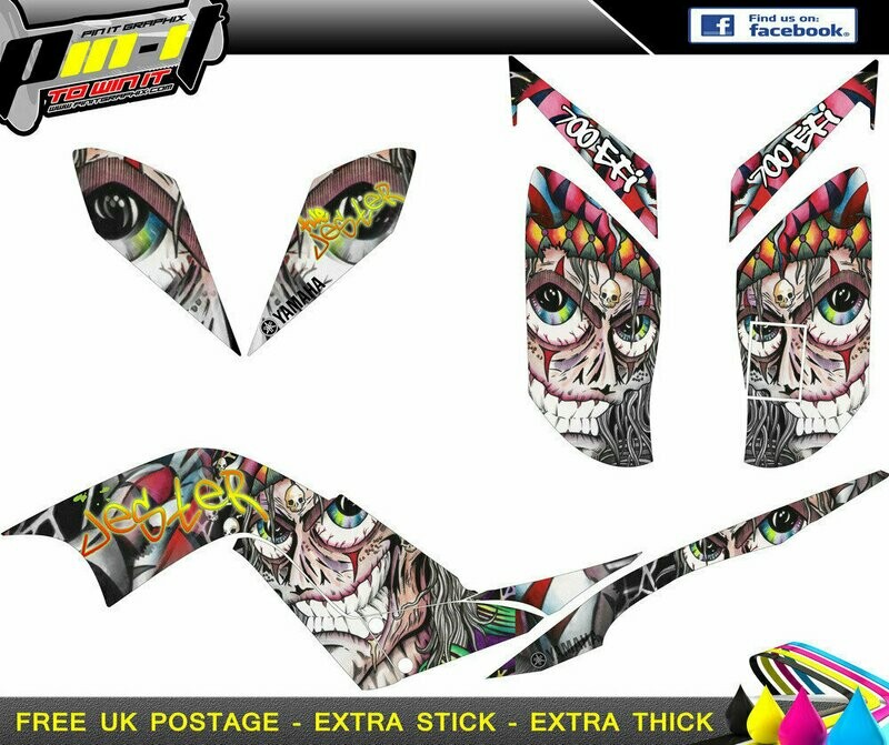 yamaha raptor 700 (yfm700) sticker kit sticker kit