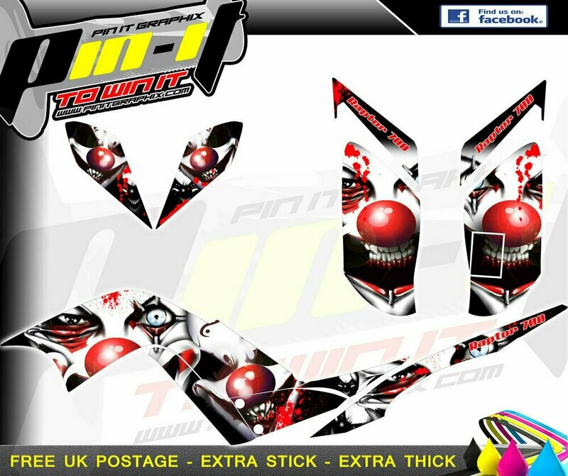 yamaha raptor 700 (yfm700) sticker kit sticker kit