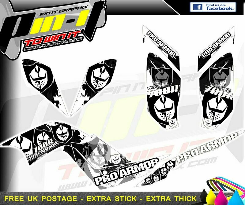 yamaha raptor 700 (yfm700) sticker kit sticker kit