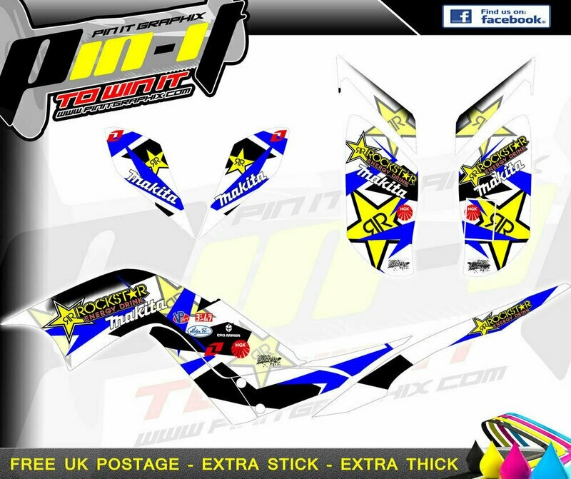 yamaha raptor 700 (yfm700) sticker kit sticker kit