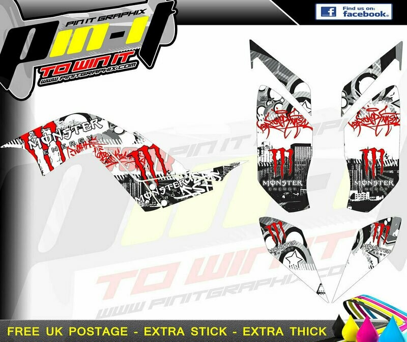 yamaha raptor 700 (yfm700) sticker kit sticker kit