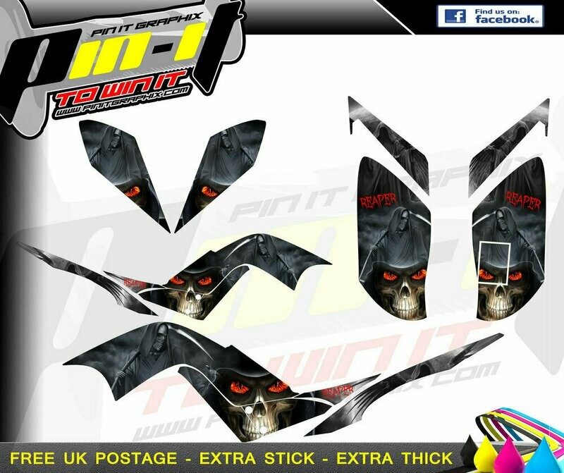 yamaha raptor 700 (yfm700) sticker kit sticker kit